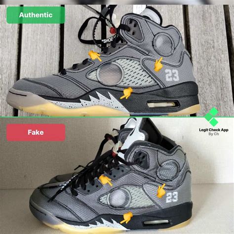 off white jordan 5 replica